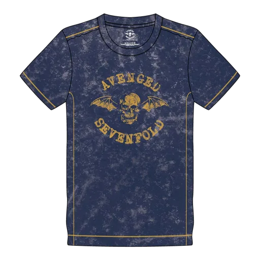 Avenged Sevenfold · Logo (Snow Wash) Vintage T-shirt