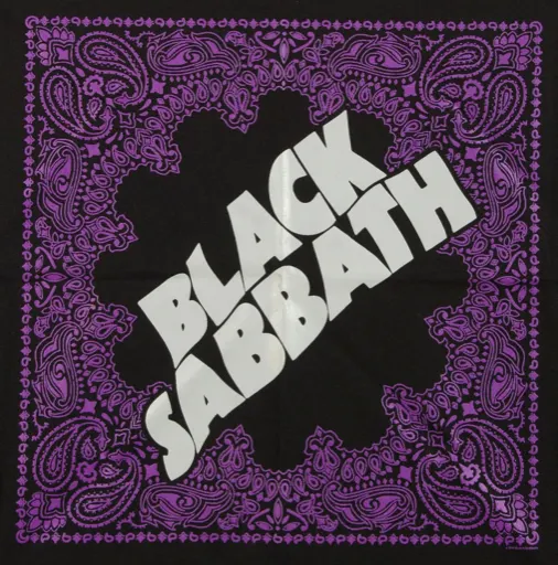 Black Sabbath · Logo Bandana