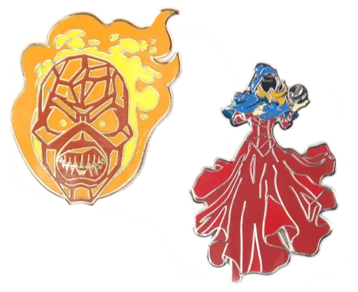 Iron Maiden · Iron Maiden Enamel Pin Set #3 Pewter Pin Badge