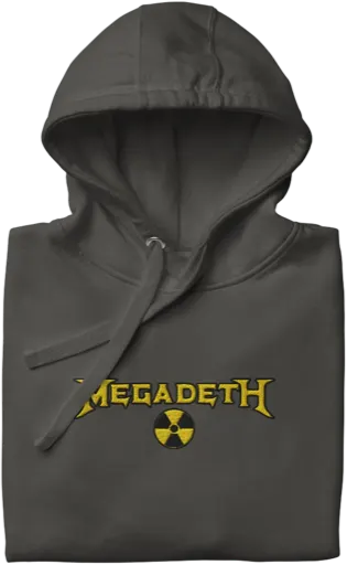 Megadeth · Nuclear HD Embroidered Hoodie