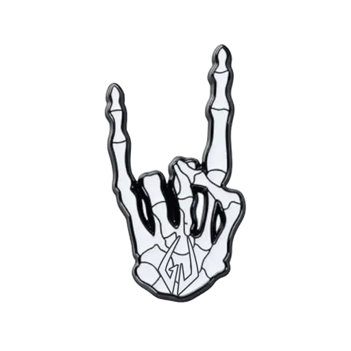 GV Enamel Skelly Pin