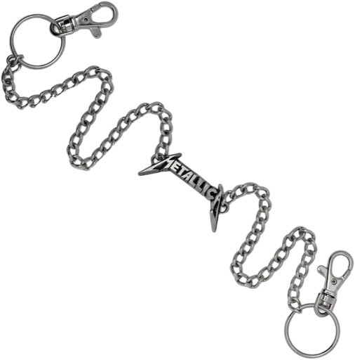 Metallica · Logo Wallet Chain Tri-Fold Wallet