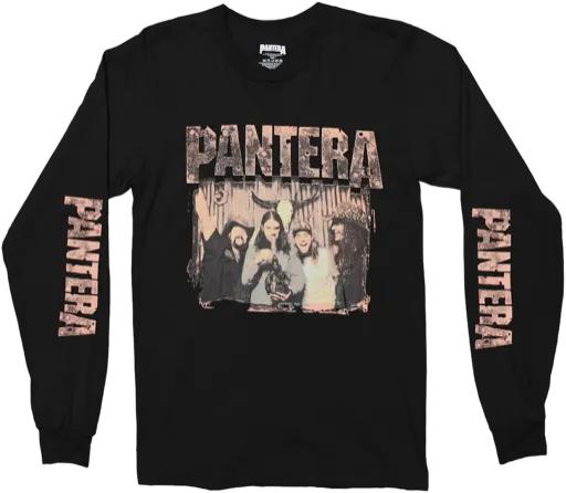 Pantera · Bong Group (Sleeve Print) Long Sleeve
