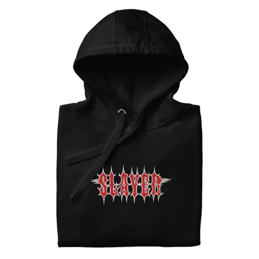 Slayer · Electric HD Embroidered Hoodie