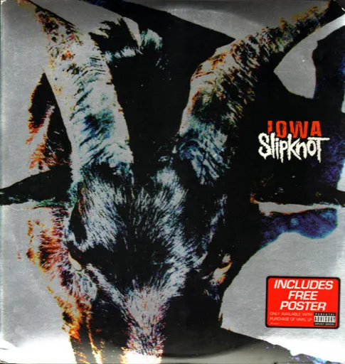 Slipknot · Iowa 2xLP Mispress (Roadrunner, 2001 Europe) (VG+/VG+)